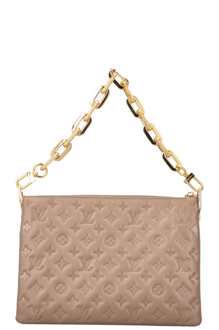 LOUIS VUITTON Coussin MM Bag Taupe