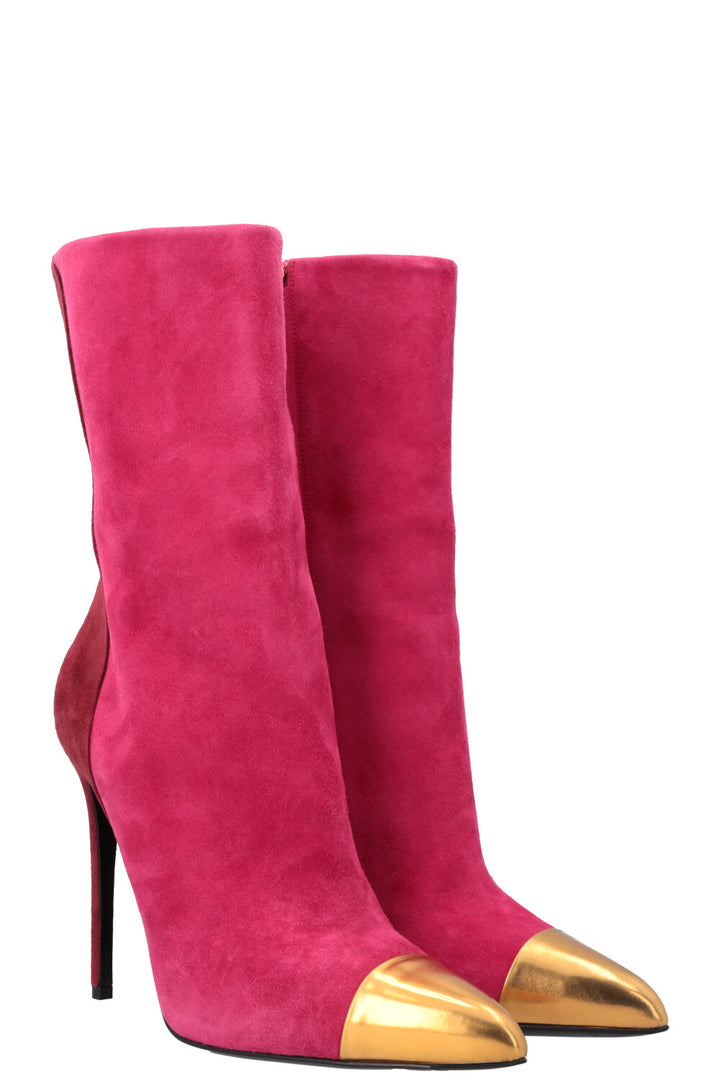 GUCCI Boot Suede Pink