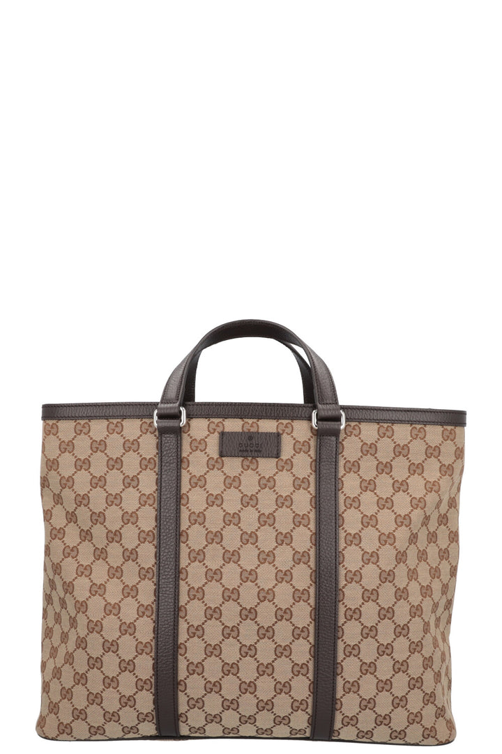GUCCI Joy Supreme GG Tote Bag Beige