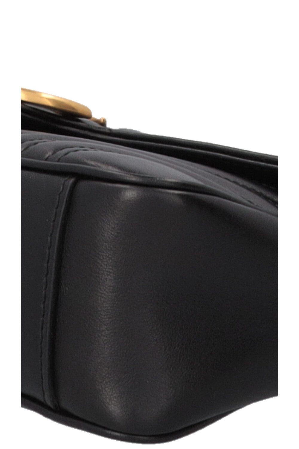GUCCI Marmont Bag Medium Leather Black