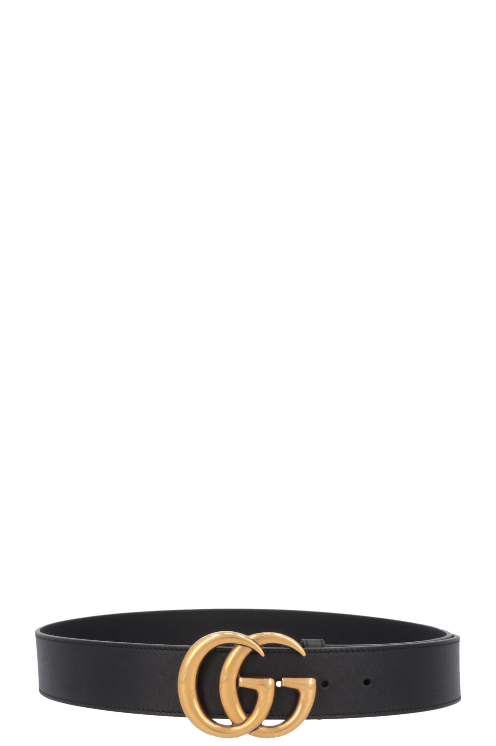 GUCCI Marmont Belt Wide Leather Black