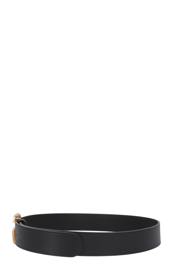 GUCCI Marmont Belt Wide Leather Black