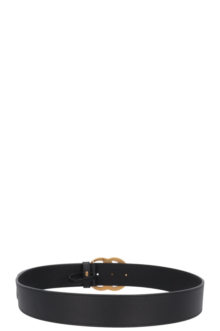 GUCCI Marmont Belt Wide Leather Black