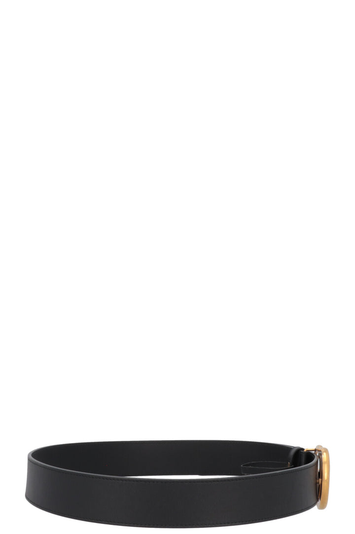 GUCCI Marmont Belt Wide Leather Black