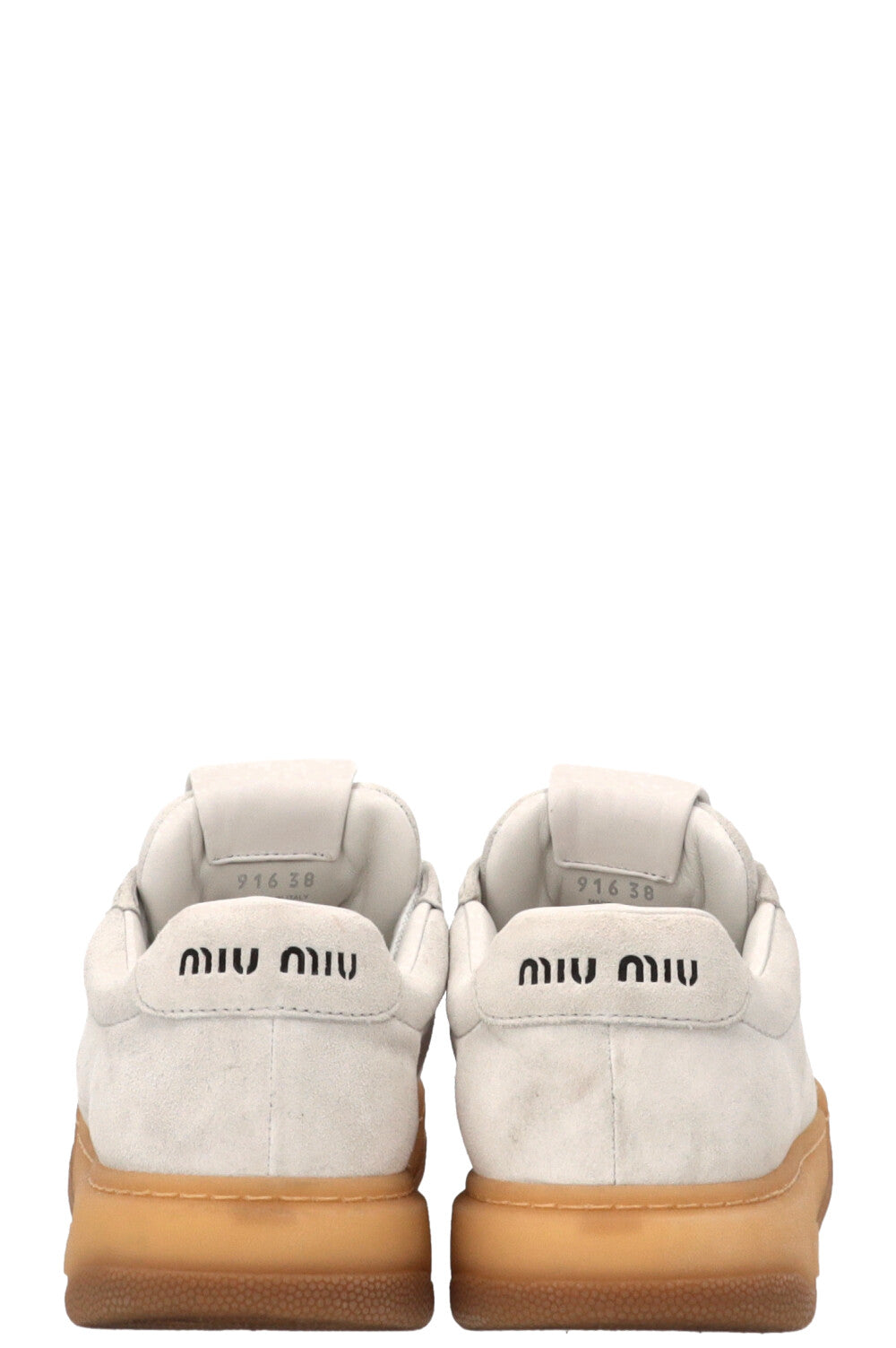 MIU MIU Sneakers Suede Grey