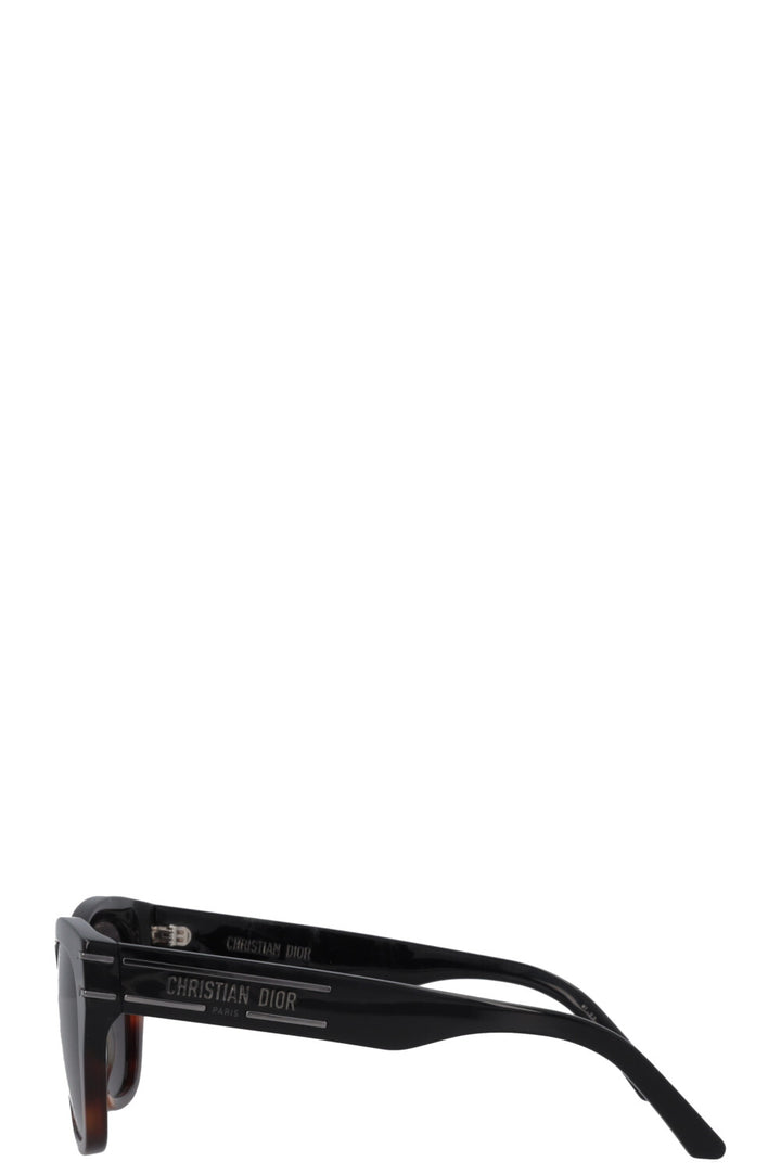 CHRISTIAN DIOR DiorSignature B41 Sunglasses Black Tortoise