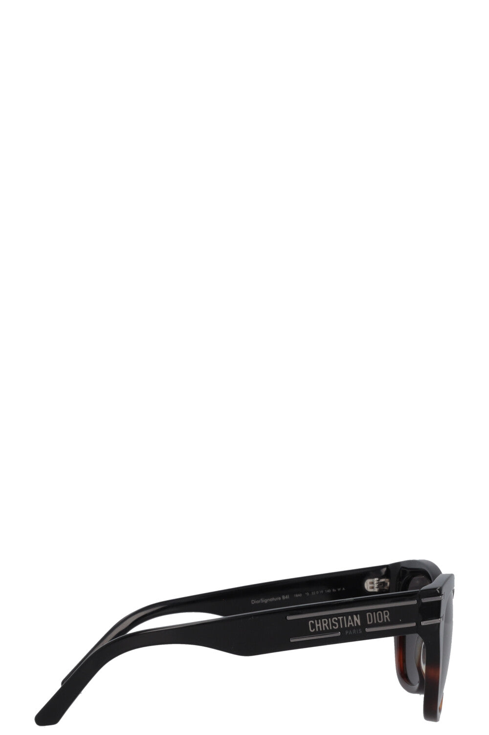 CHRISTIAN DIOR DiorSignature B41 Sunglasses Black Tortoise