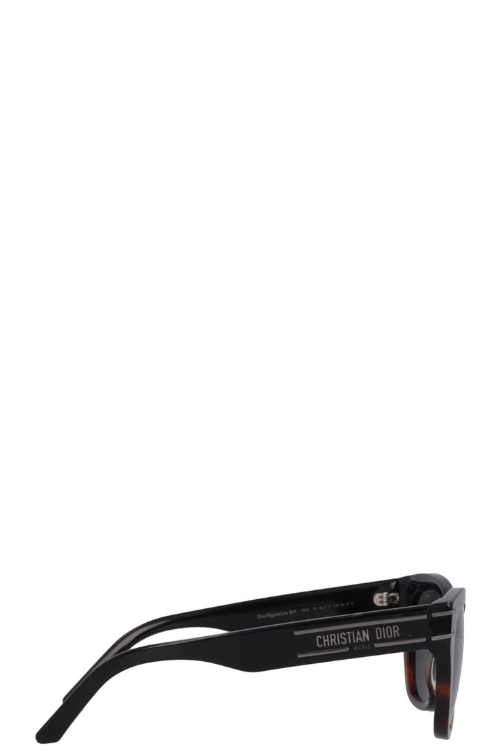 CHRISTIAN DIOR DiorSignature B41 Sunglasses Black Tortoise