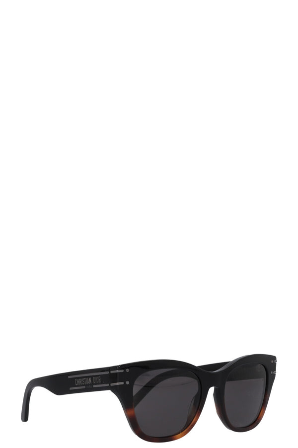 CHRISTIAN DIOR DiorSignature B41 Sunglasses Black Tortoise