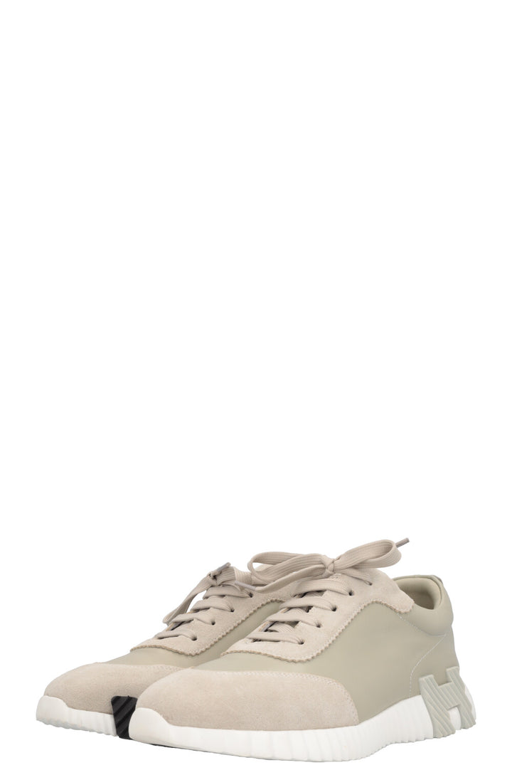 HERMÈS Bounce Sneakers Leather Grey