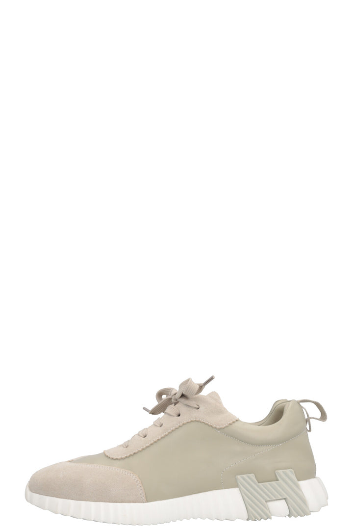 HERMÈS Bounce Sneakers Leather Grey