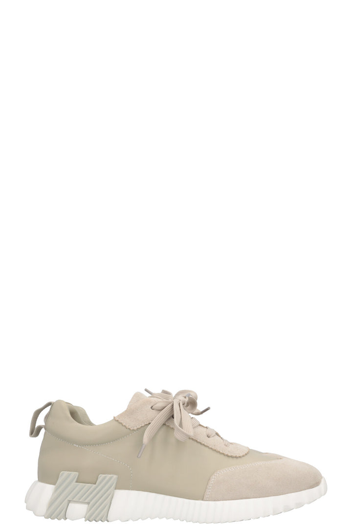 HERMÈS Bounce Sneakers Leather Grey
