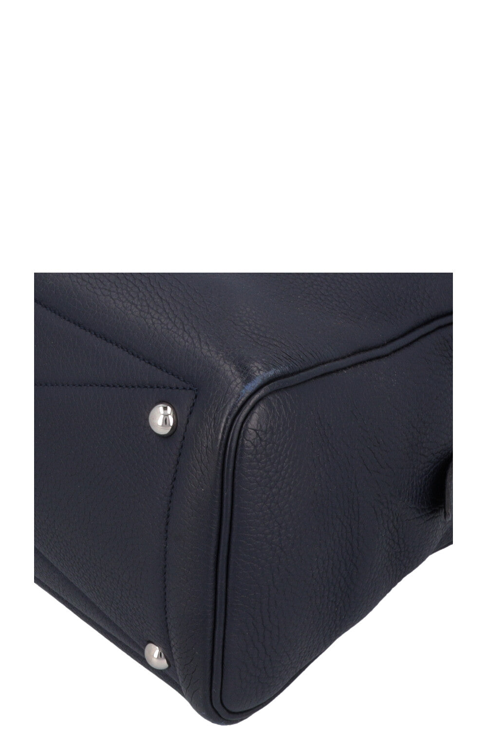 HERMÈS Victoria 35 Bag Clemence Bleu Nuit