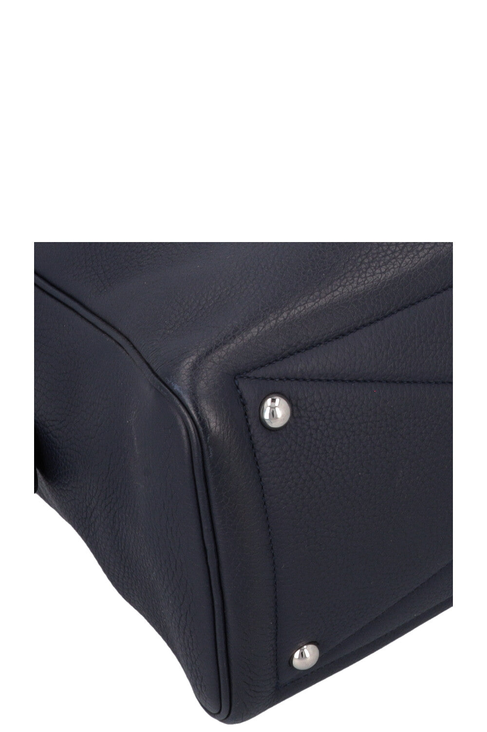 HERMÈS Victoria 35 Bag Clemence Bleu Nuit
