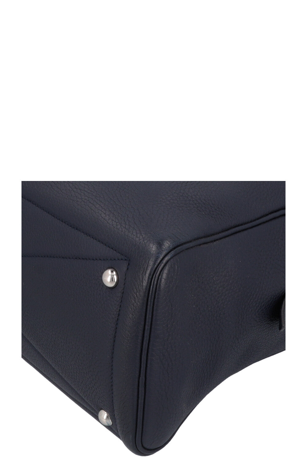HERMÈS Victoria 35 Bag Clemence Bleu Nuit