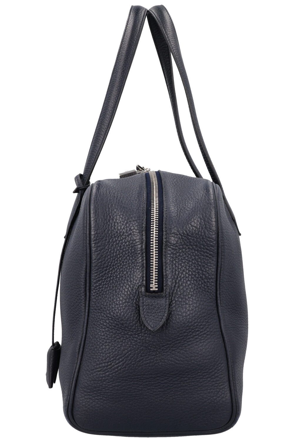 HERMÈS Victoria 35 Bag Clemence Bleu Nuit