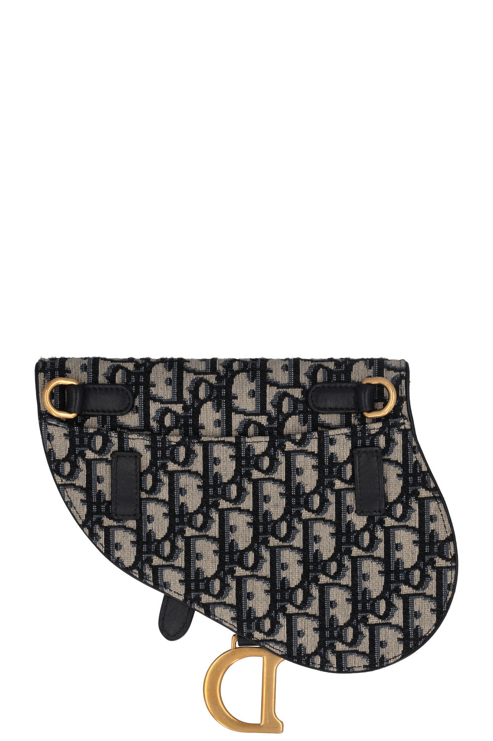 CHRISTIAN DIOR Oblique Saddle Belt Bag