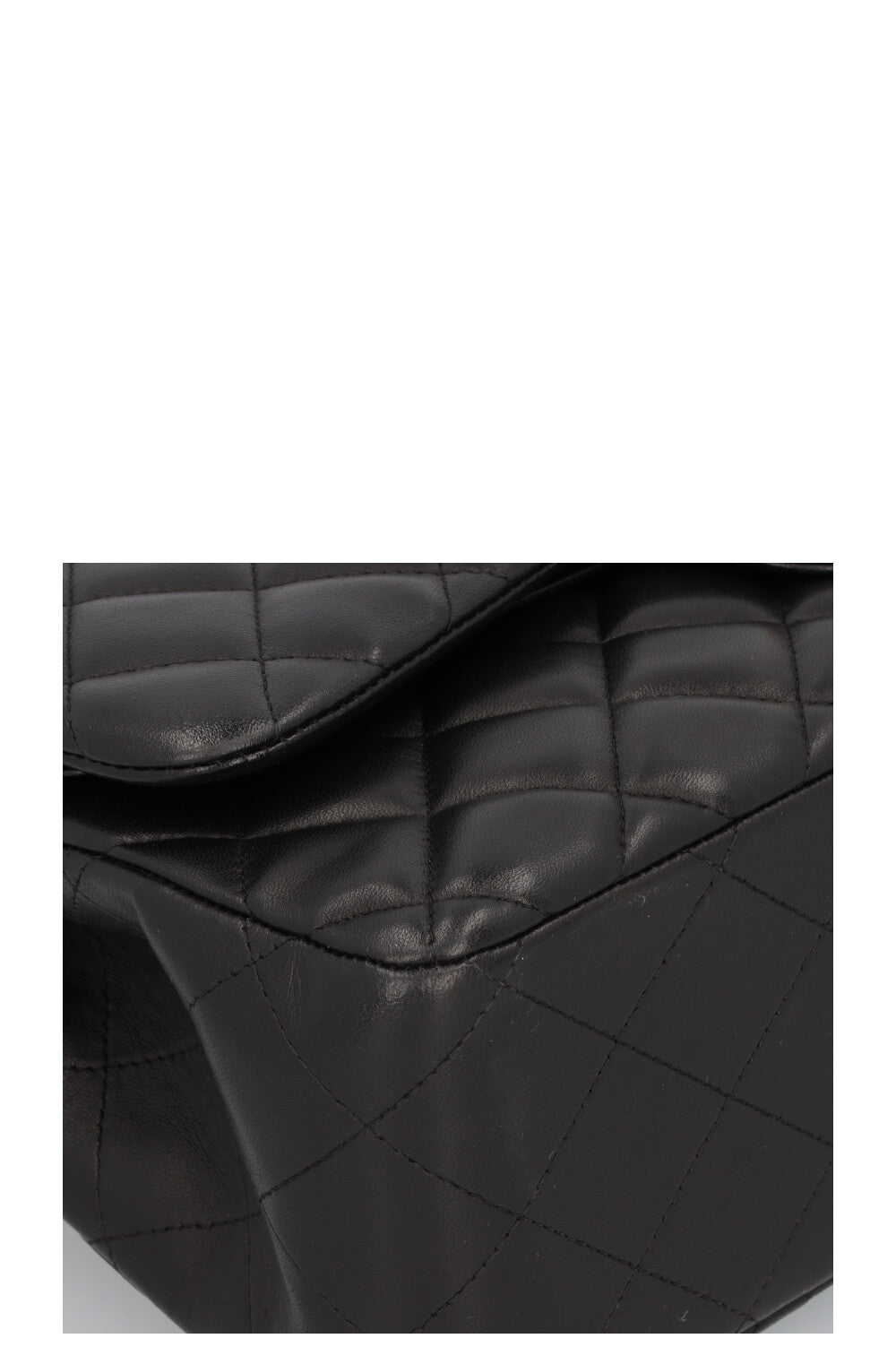 CHANEL Large Classic Flap Bag Lambskin Black