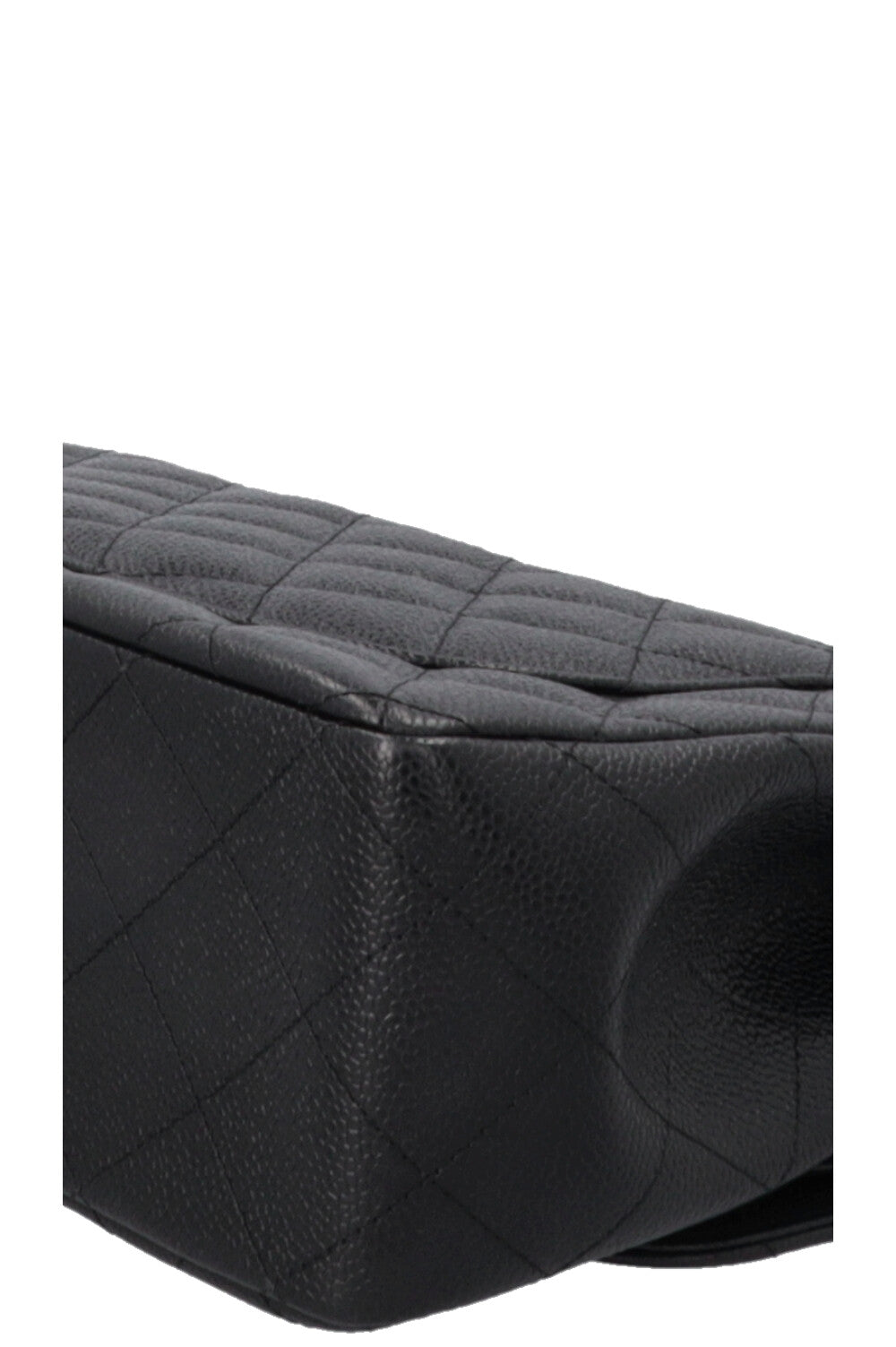 CHANEL Double Flap Bag Large Caviar Black