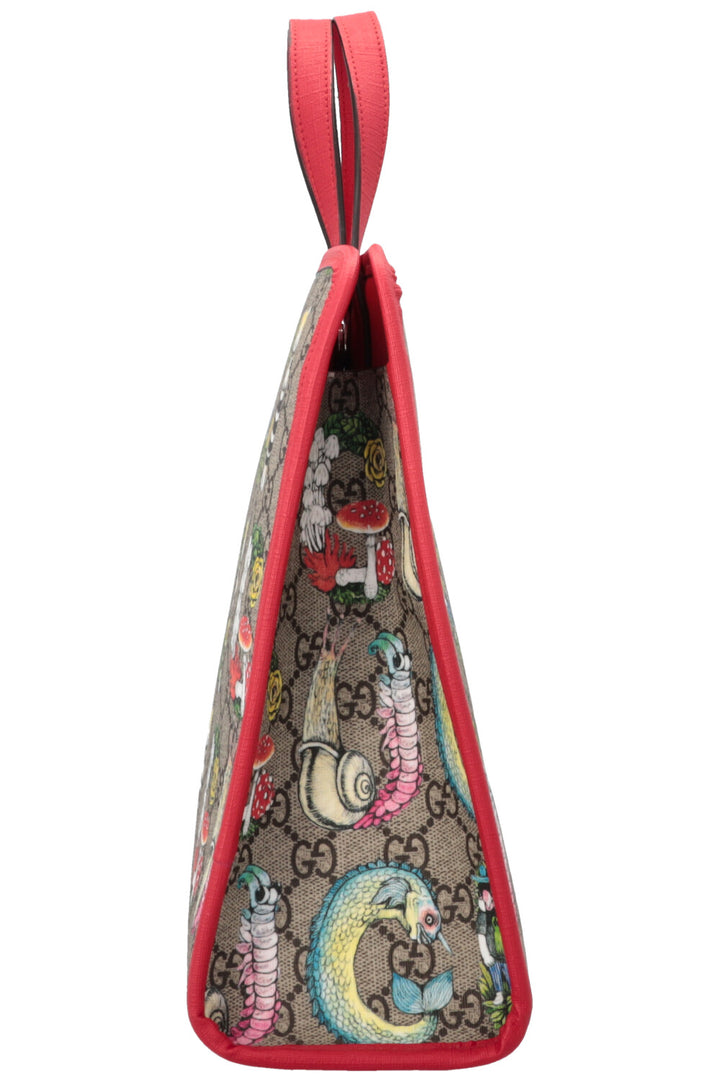 GUCCI The Cat Bag GG Supreme Red
