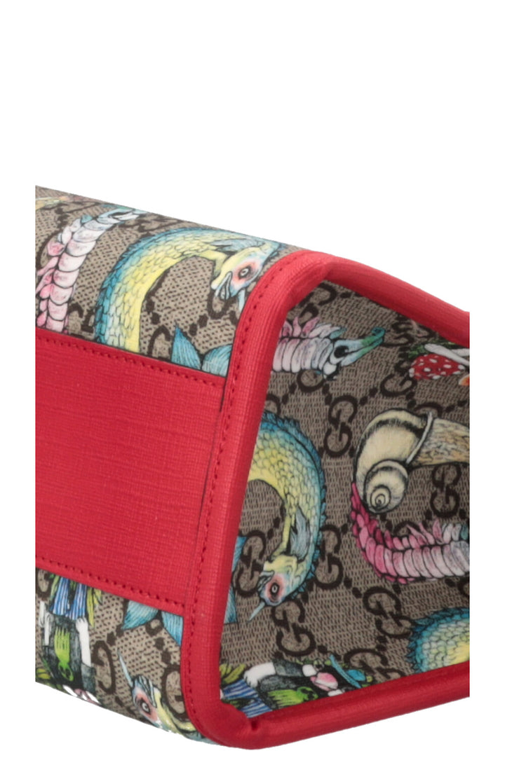 GUCCI The Cat Bag GG Supreme Red