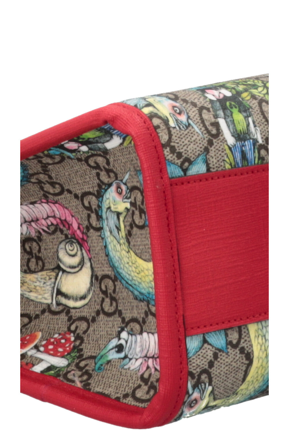 GUCCI The Cat Bag GG Supreme Red