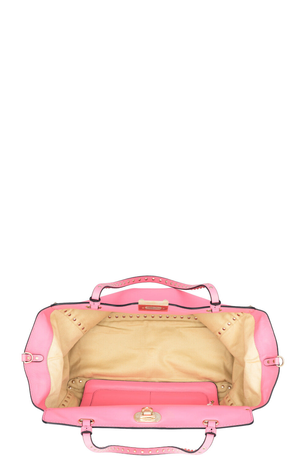 VALENTINO Rockstud Soft Tote Medium Pink
