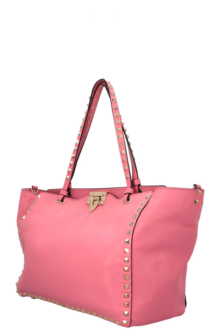 VALENTINO Rockstud Soft Tote Medium Pink