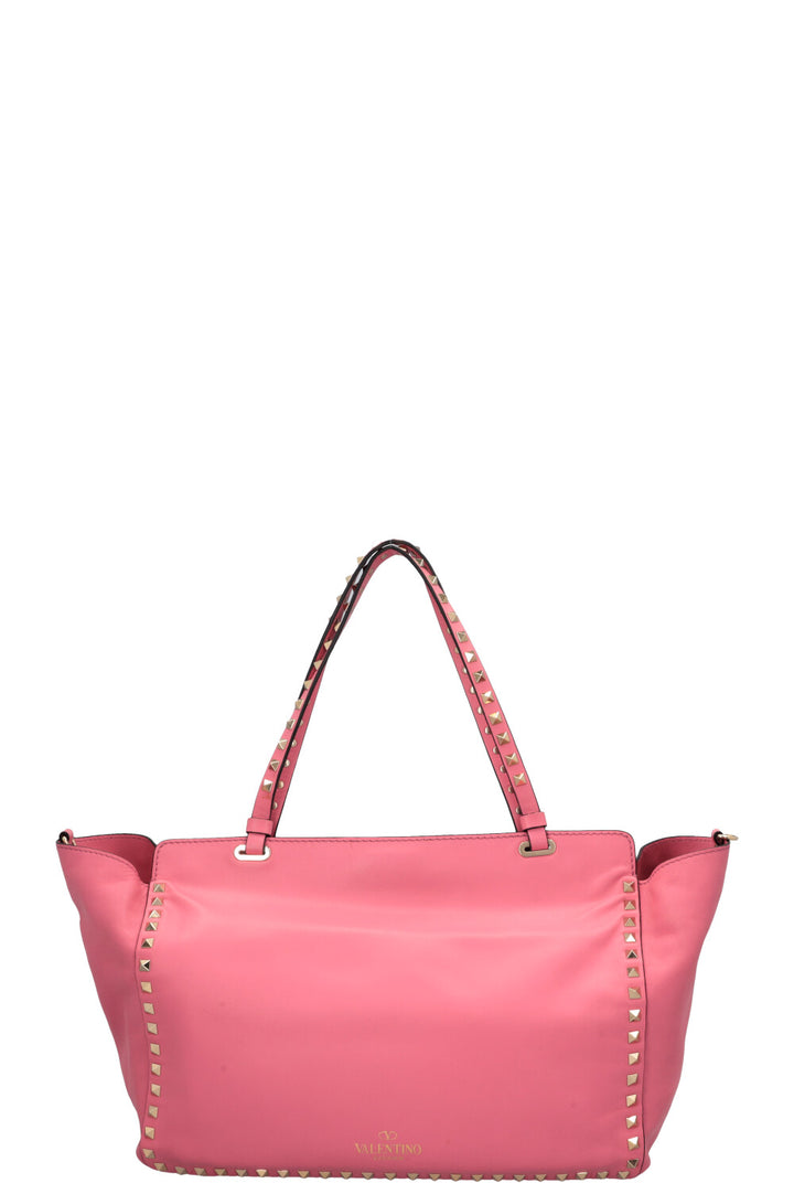 VALENTINO Rockstud Soft Tote Medium Pink