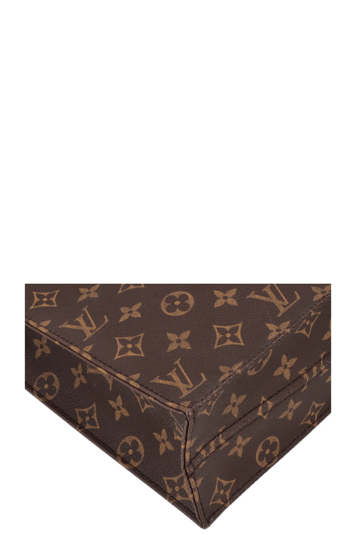 LOUIS VUITTON Sac Plat MNG Canvas