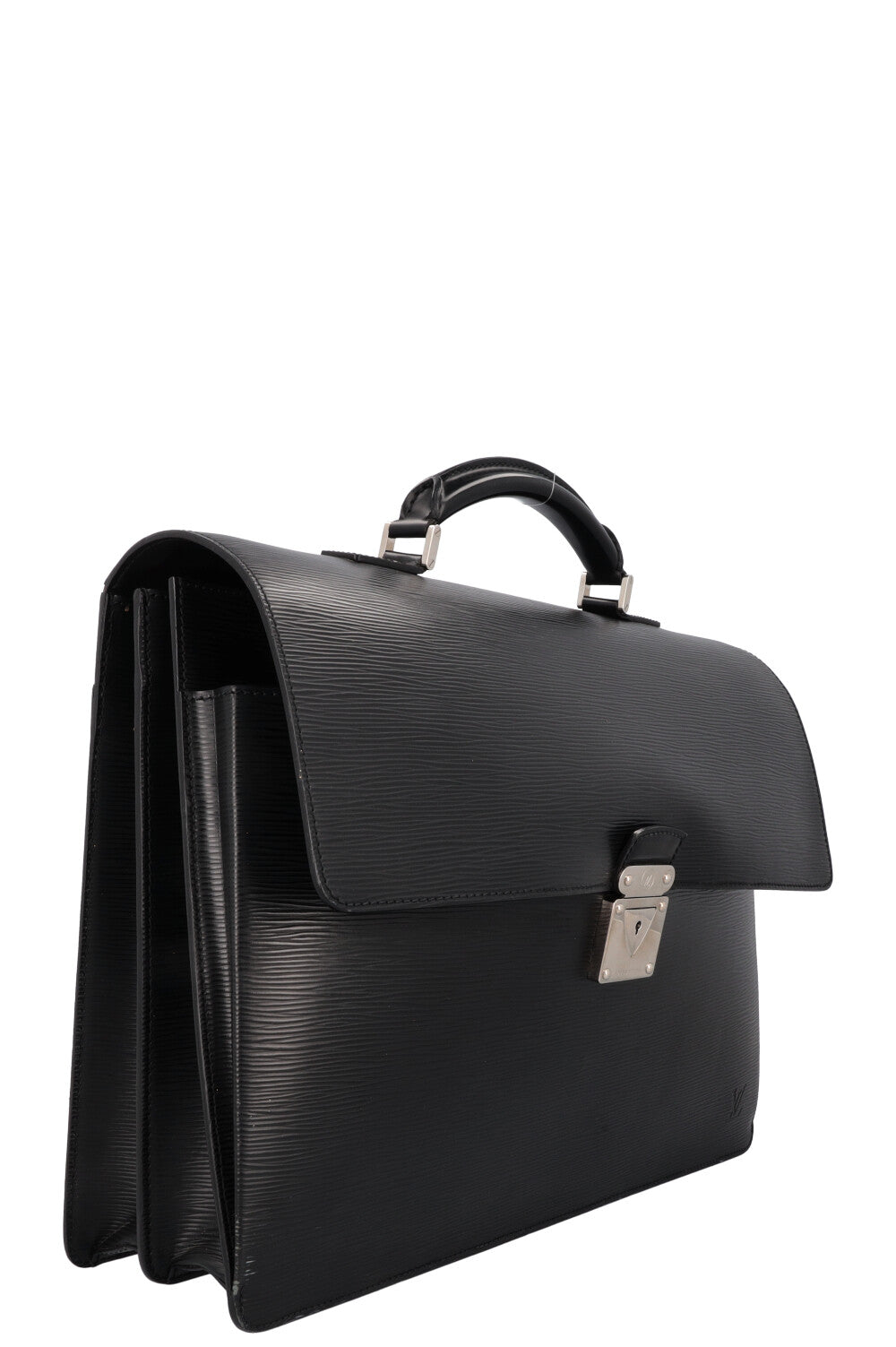 LOUIS VUITTON Neo Robusto Briefcase Epi Leather Black