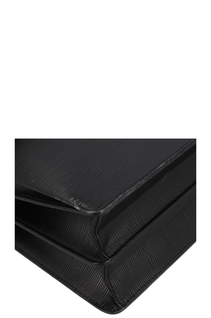 LOUIS VUITTON Neo Robusto Briefcase Epi Leather Black