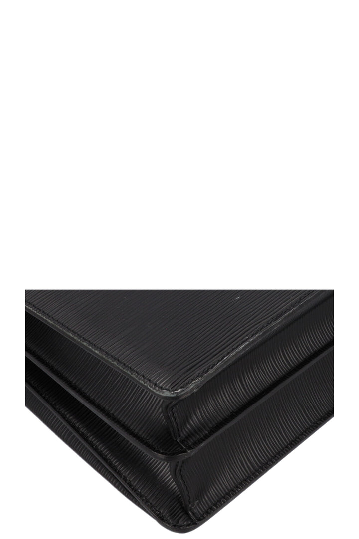 LOUIS VUITTON Neo Robusto Briefcase Epi Leather Black