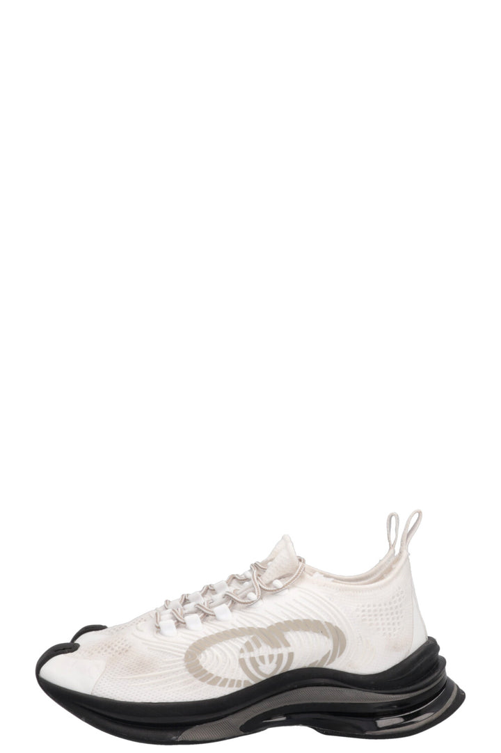 GUCCI Run Sneakers White Black