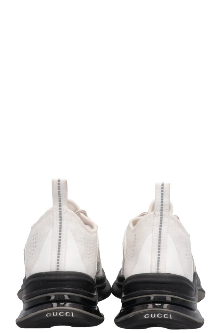 GUCCI Run Sneakers White Black