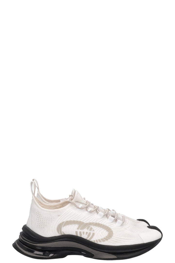 GUCCI Run Sneakers White Black