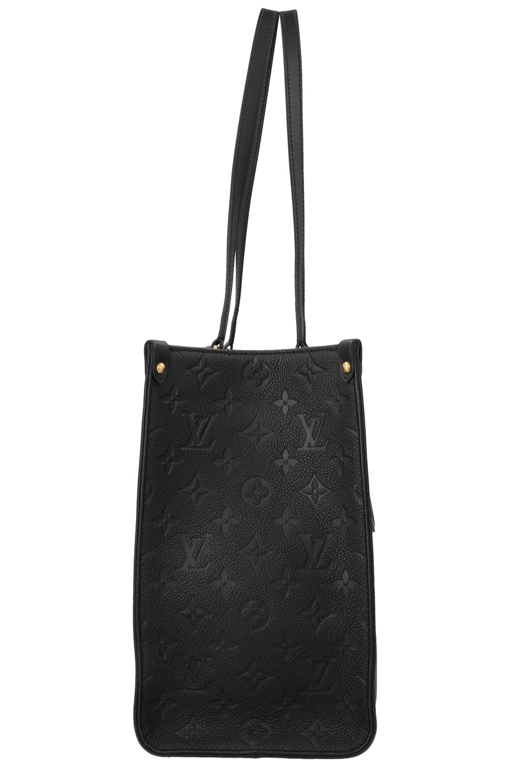 LOUIS VUITTON OnTheGo MM Tote Bag Empreinte Black