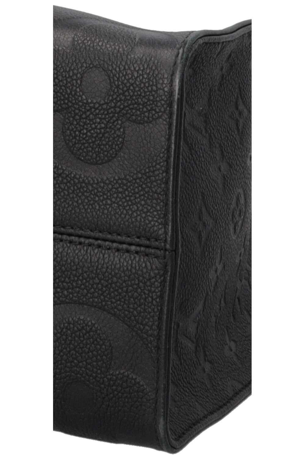 LOUIS VUITTON OnTheGo MM Tote Bag Empreinte Black