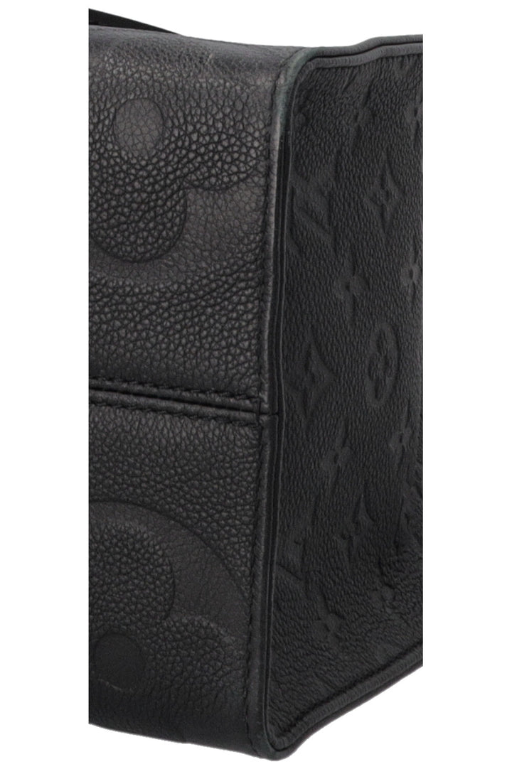 LOUIS VUITTON OnTheGo MM Tote Bag Empreinte Black