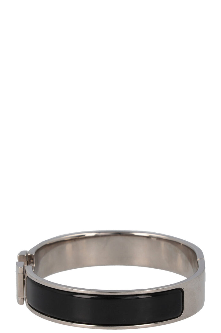 HERMÈS Clic H Bracelet GM Palladium Black