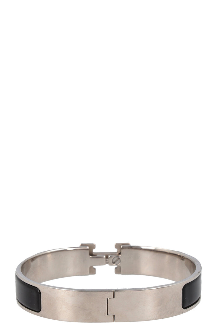 HERMÈS Clic H Bracelet GM Palladium Black