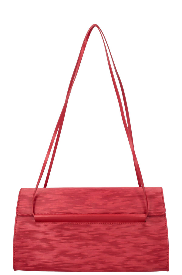 LOUIS VUITTON Dinard Handbag Red Epi