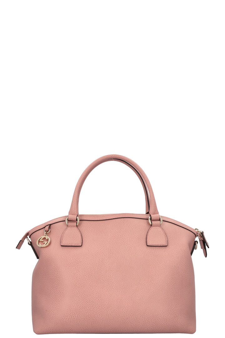 GUCCI Dome Bag Leather Dusty Rose
