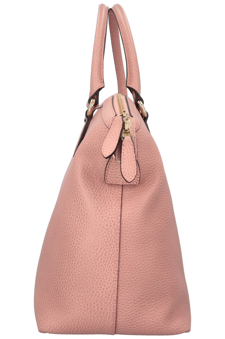 GUCCI Dome Bag Leather Dusty Rose