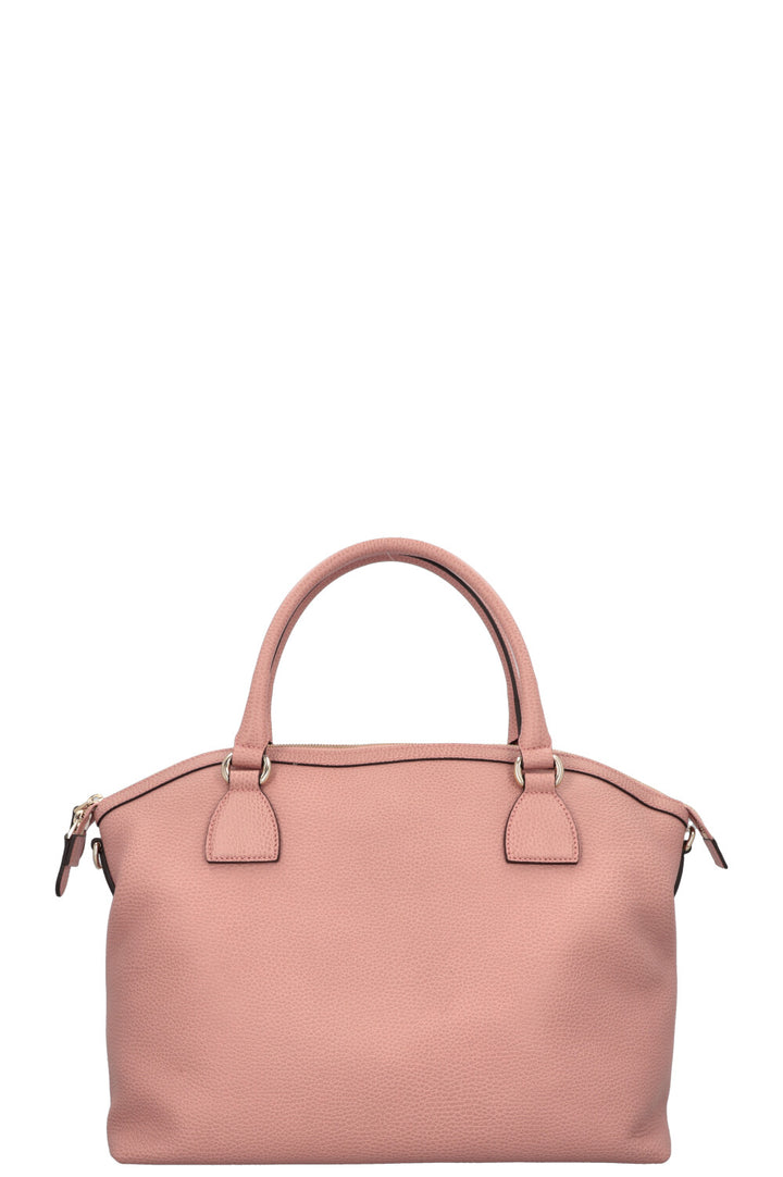 GUCCI Dome Bag Leather Dusty Rose