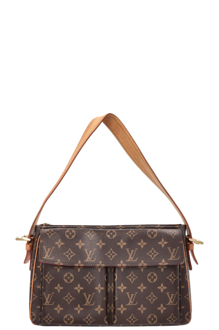 LOUIS VUITTON Viva Cite GM Bag MNG Canvas