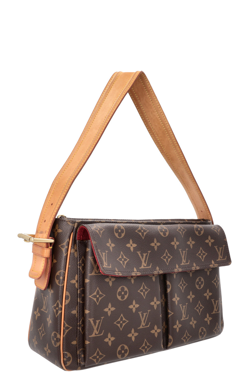 LOUIS VUITTON Viva Cite GM Bag MNG Canvas