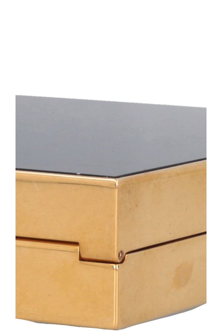 SAINT LAURENT Tuxedo Bag Acrylic Black Gold