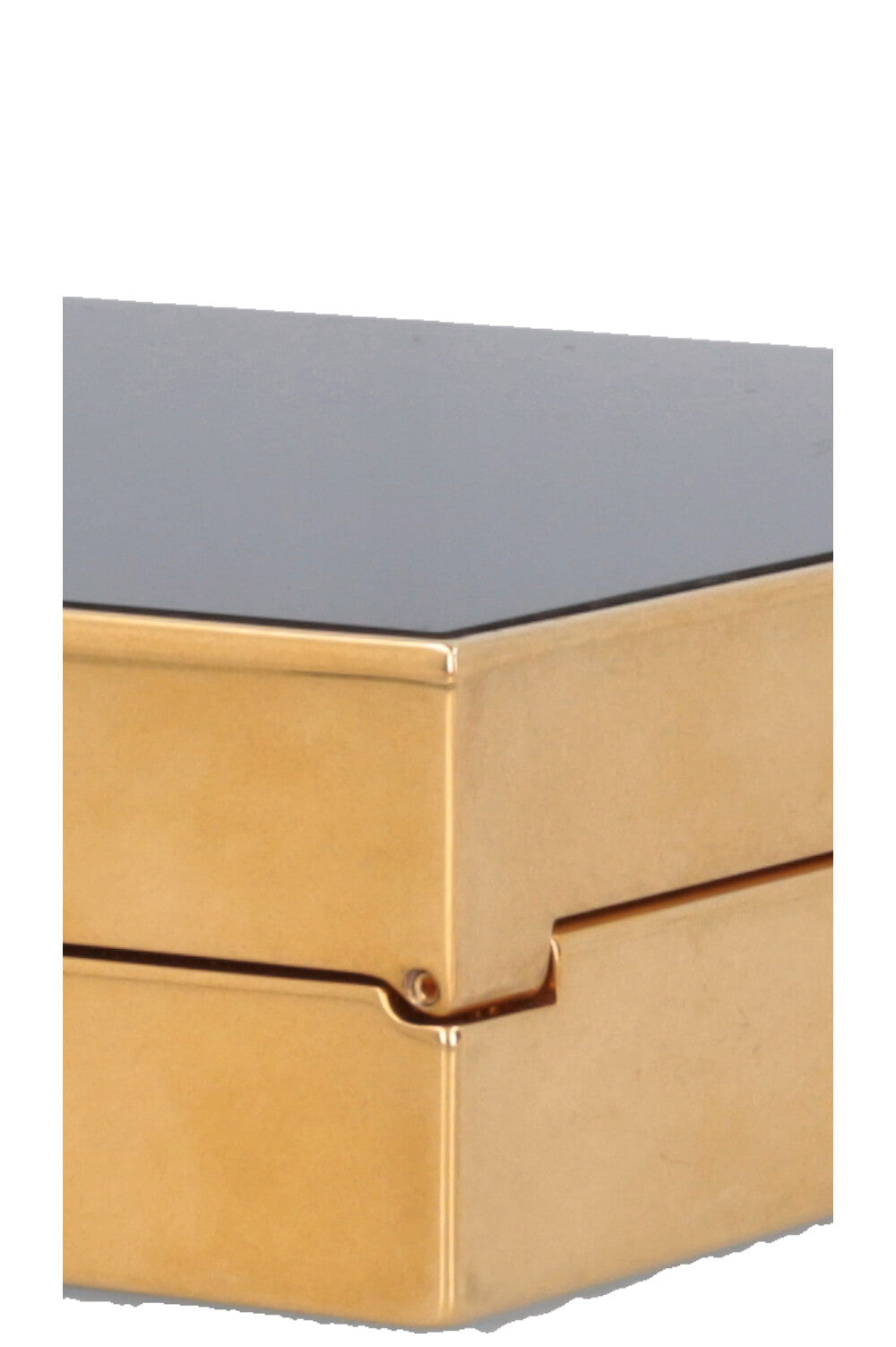 SAINT LAURENT Tuxedo Bag Acrylic Black Gold
