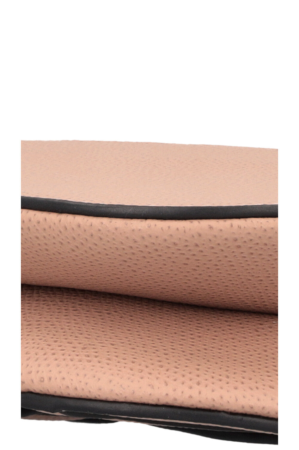 CHRISTIAN DIOR Mini Saddle Bag with Strap Taupe